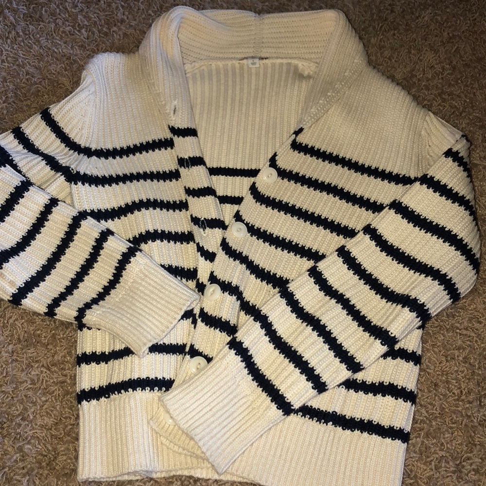 Button up sweater